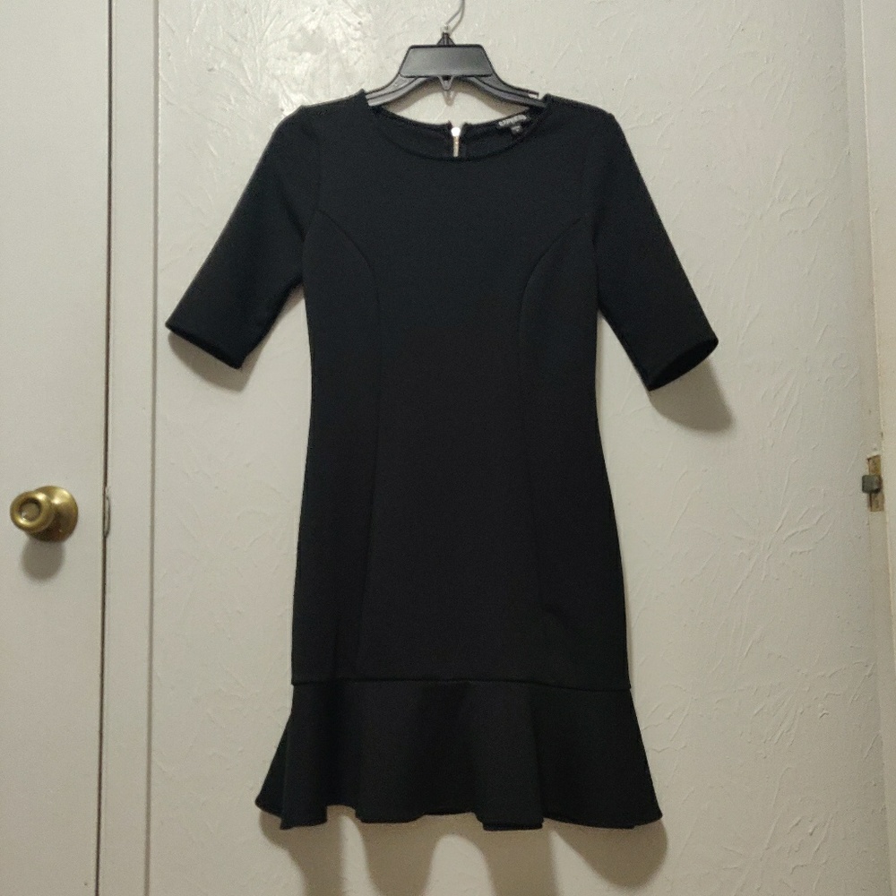 EXPRESS little black dress